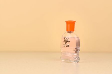 NY, USA - DECEMBER 15, 2019: Perfume bottle of Provoke Rock pour homme for men vaporisateur -...