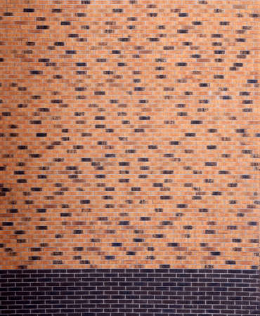 Dark brick wall pattern with chaotic masonry order. Background texture or resource for 3d texturing....