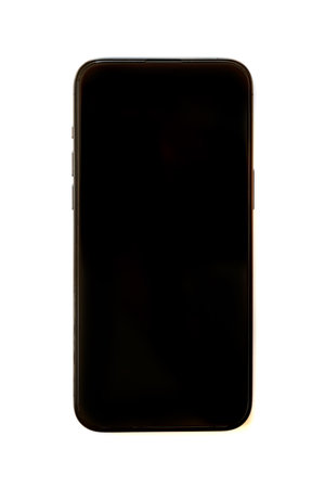 KYIV, UKRAINE - AUGUST 17, 2024 Apple Iphone 15 pro max smartphone product from famous Apple...