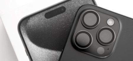 KYIV, UKRAINE - AUGUST 17, 2024 Apple Iphone 15 pro max smartphone product from famous Apple corporation manufacturer close upのeditorial素材