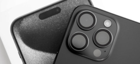 KYIV, UKRAINE - AUGUST 17, 2024 Apple Iphone 15 pro max smartphone product from famous Apple corporation manufacturer close upのeditorial素材