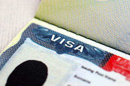 American visa which is a permit to travel to, enter and remain in the United States. US visa on...