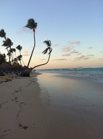 Sunset at puntacanaの素材