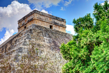 Chichen Itza Mayan site, Mexicoの写真素材