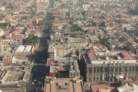 Mexico city, cityscapeの写真素材