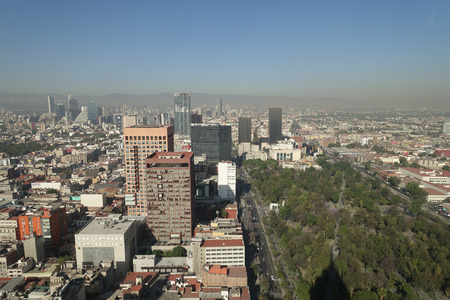 Mexico city, cityscapeの写真素材