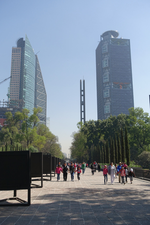 Mexico city, cityscapeのeditorial素材