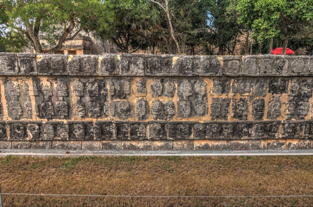 Chichen Itza Mayan site, Mexicoの写真素材