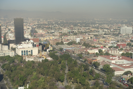 Mexico city, cityscapeのeditorial素材