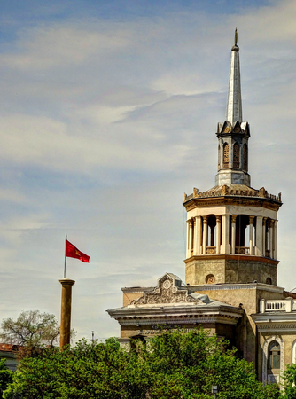 Bishkek, Capital of Kyrgyzstanの写真素材