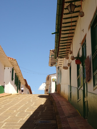 Barichara, village in Colombiaの写真素材