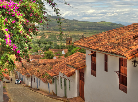 Barichara, village in Colombiaのeditorial素材