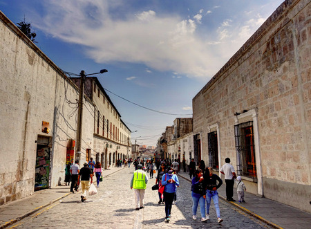 Arequipa, southern Peruのeditorial素材