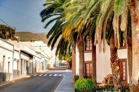 Agaete, Grand Canary Island, HDR Imageの写真素材