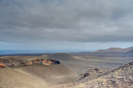 Timanfaya National park, Lanzarote.の写真素材
