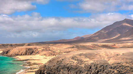 Lanzarote seaside, HDR Imageの写真素材
