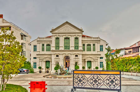 Georgetown, Malaysia : April 2019 : Historical colonial center of Penang, HDR Imageのeditorial素材