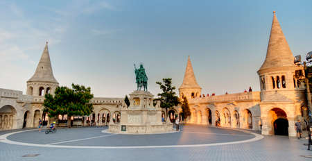 Budapest, Hungary - December 2020 : Historical center in sunny weather, HDR Imageのeditorial素材