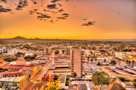 windhoek, namibiaの写真素材