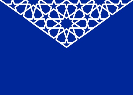 islamic text box or backgroundのイラスト素材