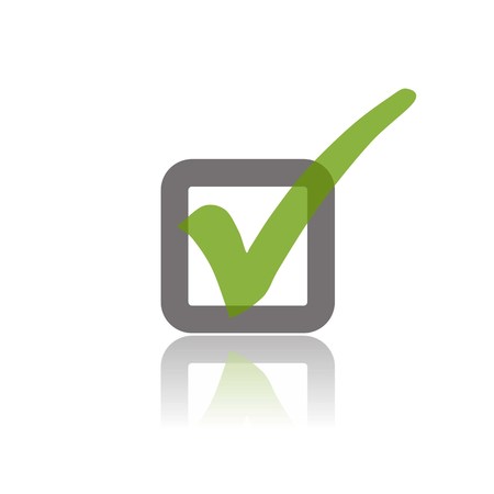 check box  and checkmark tickedのイラスト素材