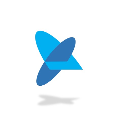 airplane tail iconのイラスト素材