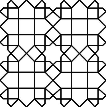 seamless geometric textureのイラスト素材