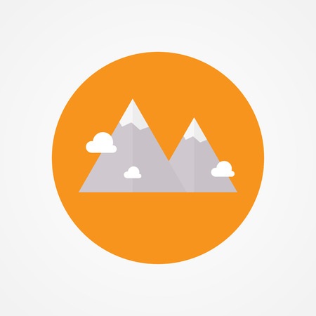 Mountain Iconのイラスト素材