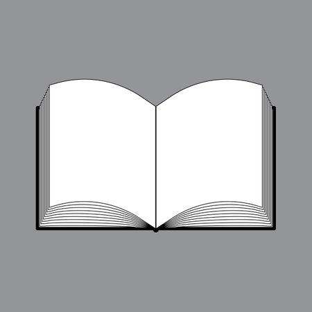 Book icon. Dairy book vector. Book icon illustration for web and mobile devices.のイラスト素材