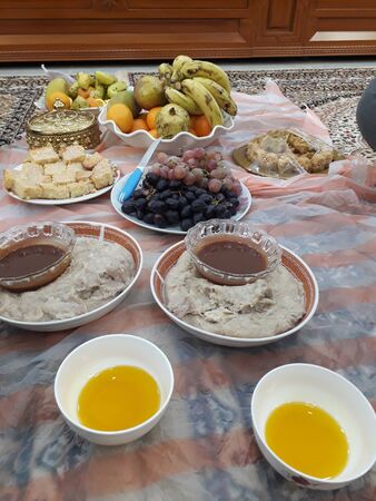Omani Traditional Eid Foodのeditorial素材
