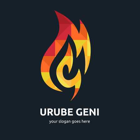 Fire logo templateのイラスト素材