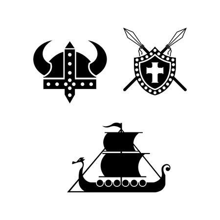 Viking Logo Templateのイラスト素材