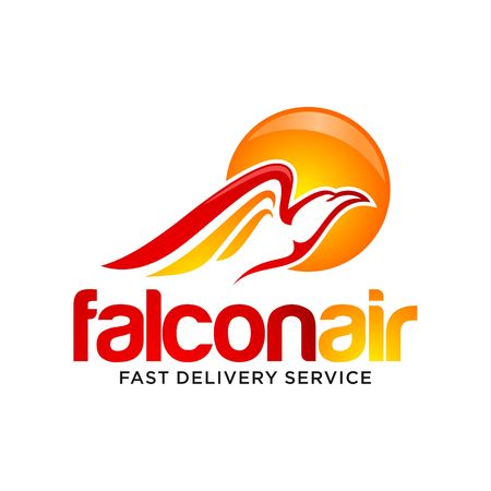 Delivery Logo Templateのイラスト素材