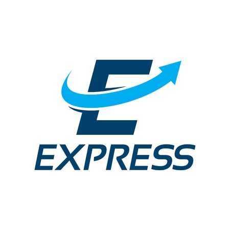 Delivery Logo Templateのイラスト素材