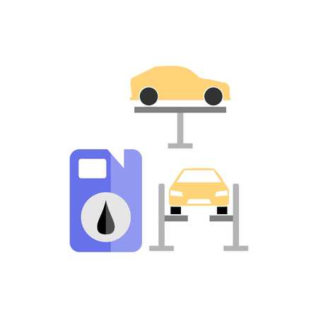 Car Maintenance Templateの写真素材