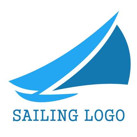 Boat Logo Templateの写真素材