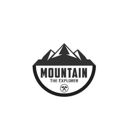 Mountain Vector Templateの写真素材