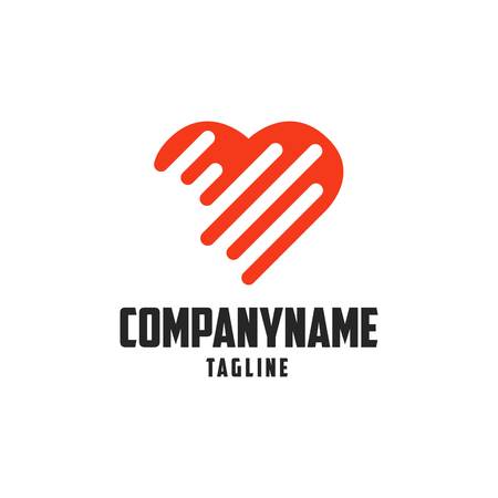 Heart  Templateの写真素材