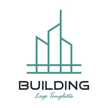 Building Logo Templateの写真素材