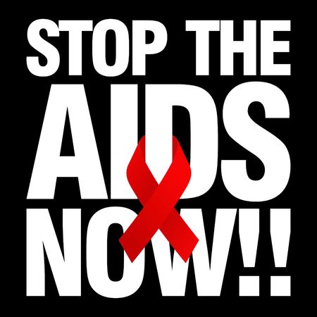 World Aids day, poster and quotes, inspirational messageの写真素材