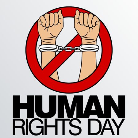 Human Rights Day Vector Templateの写真素材