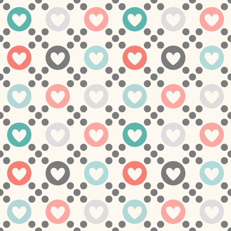 Love Seamless pattern vector templateの写真素材