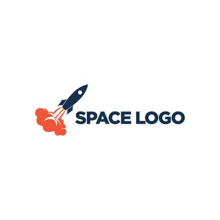 Space Logo Templateの写真素材