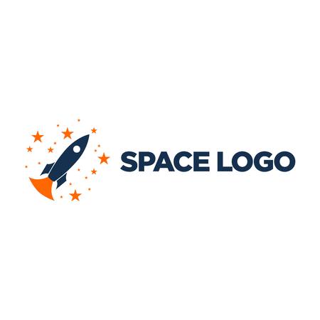 Space Logo Templateの写真素材
