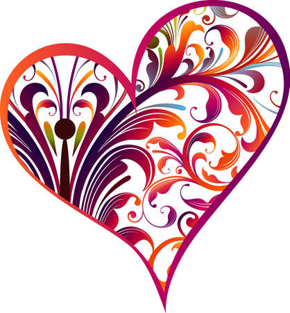 Valentine Heart のイラスト素材