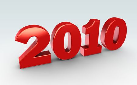 new year's 2010の写真素材