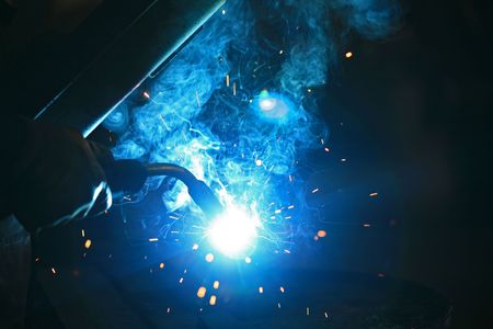 welding backgroundの写真素材