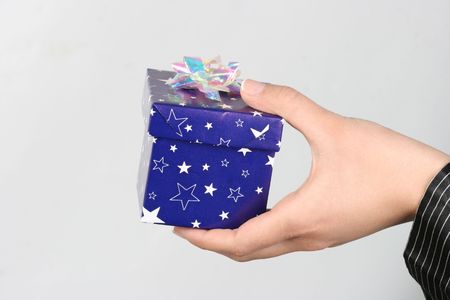 gift boxの写真素材