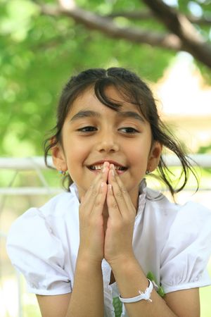 little girlsの写真素材