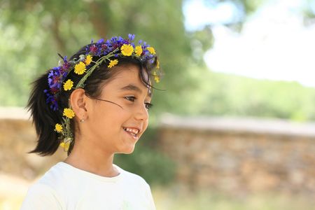 little girlsの写真素材